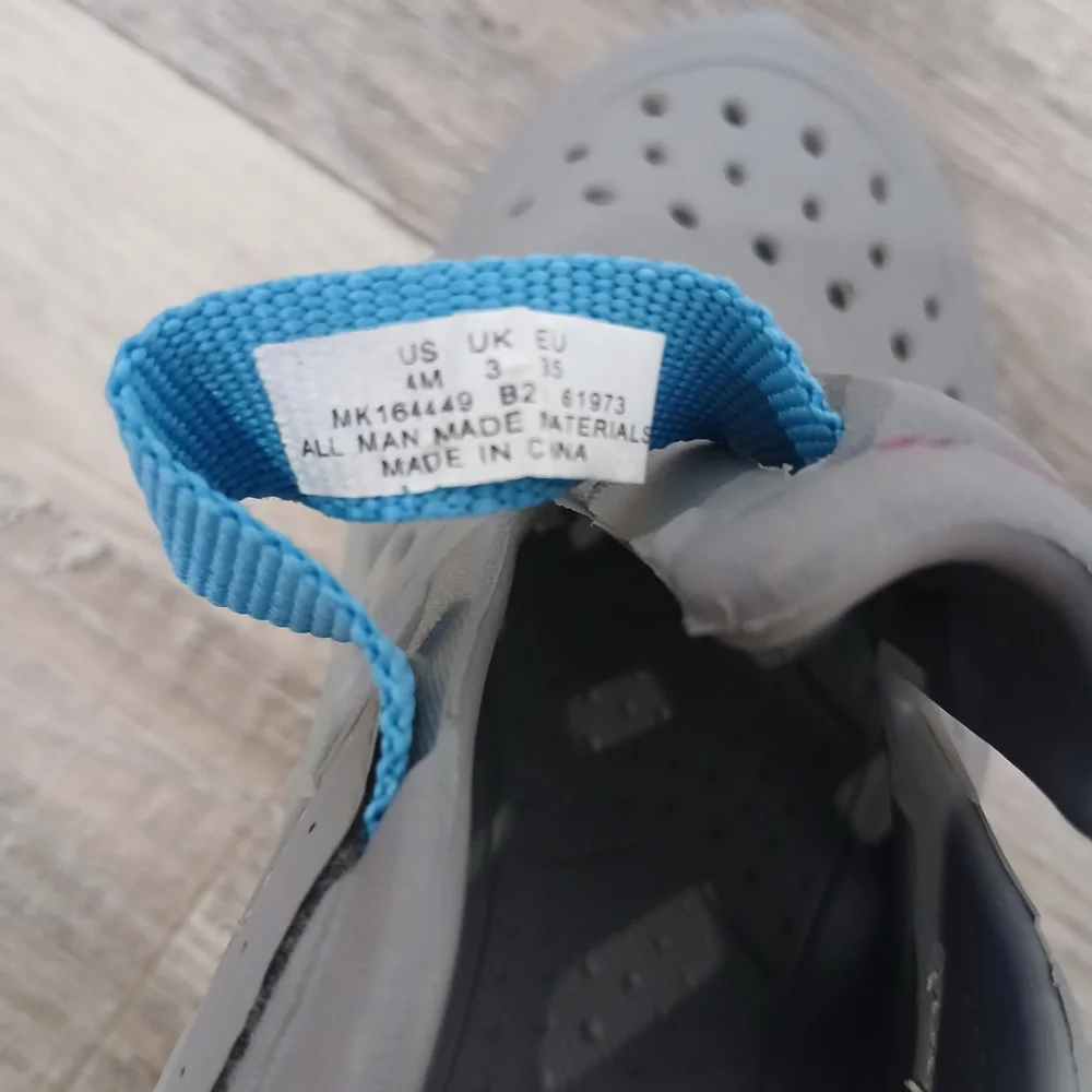 Merrell Kids Water Shoes Gray with Blue and Pink Accents